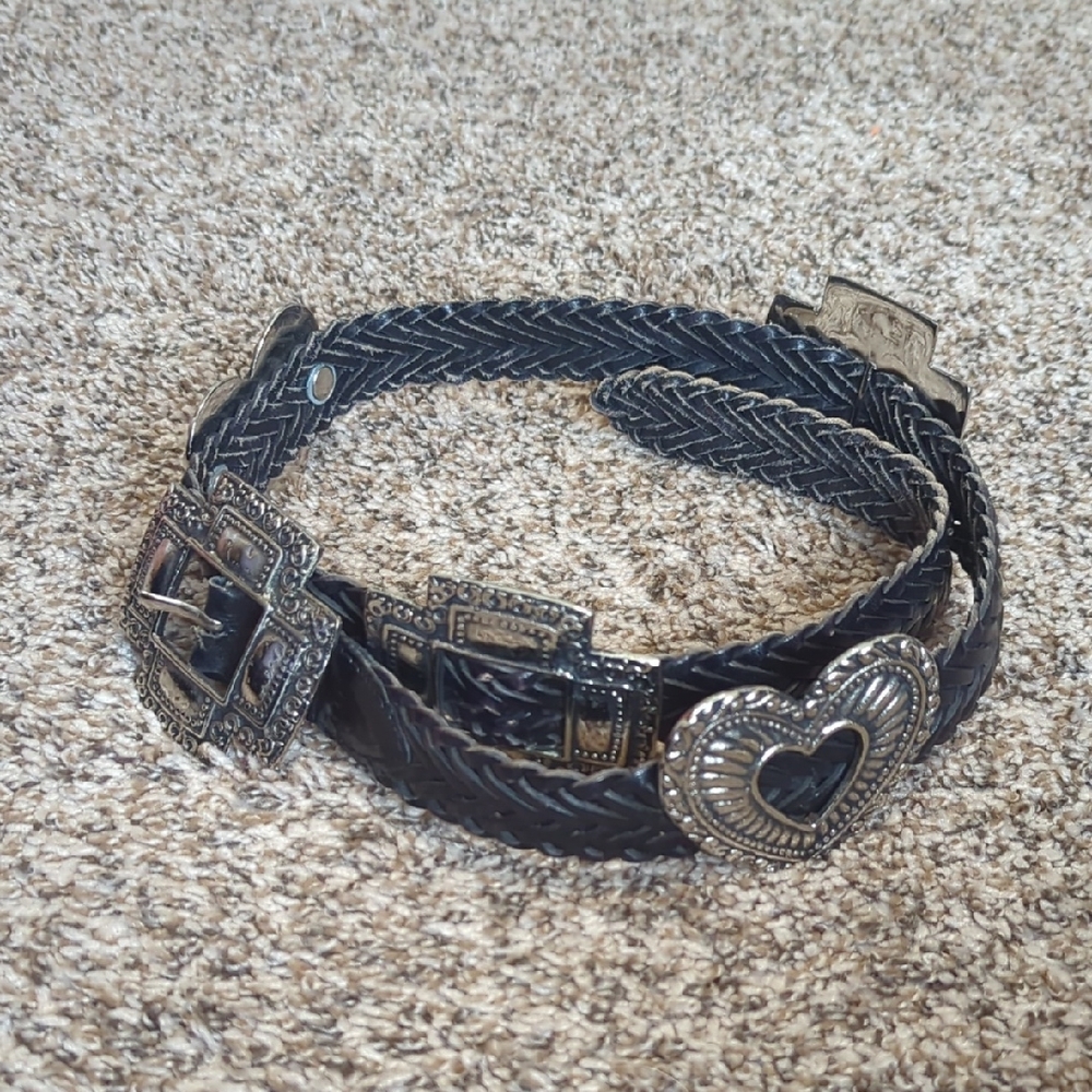 Capezio Braided Concho Belt